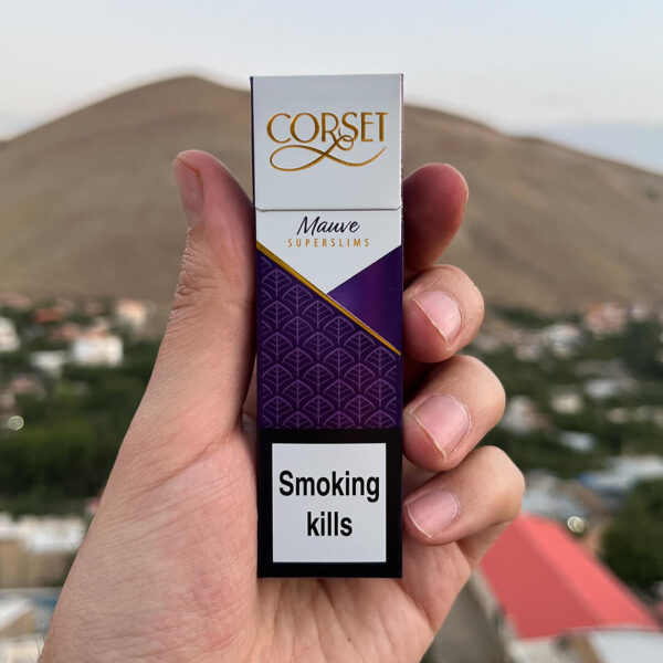 سیگار کرست ماتیکی بنفش Corset Mauve